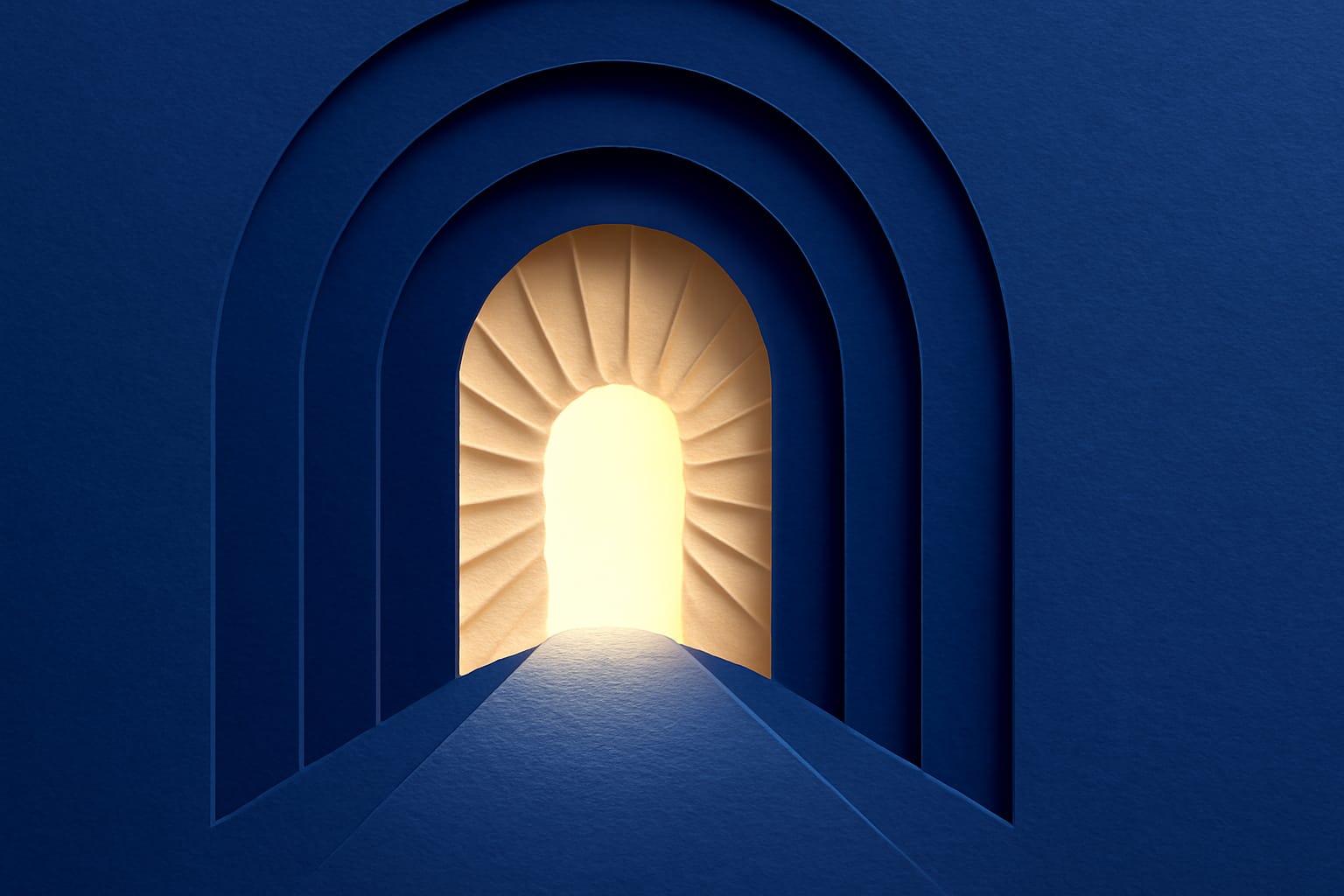 Editorial illustration in kirigami-cutout style depicting a repeatable import pipeline with pinned version dependencies, drift detection, and metadata capture at each stage